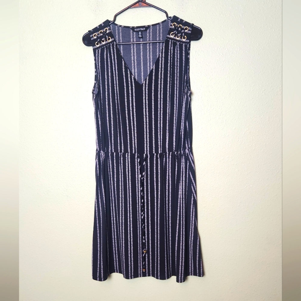 Ellen Tracy Sleeveless Dress Size Medium